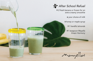 Mayella After School Refuel Green Smoothie Challenge